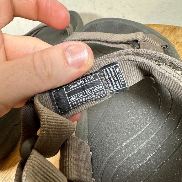 Teva Hurricane XLT 2 Womens Size 11‎ Brown Black Sandals Shoes 4176 - Picture 8 of 8